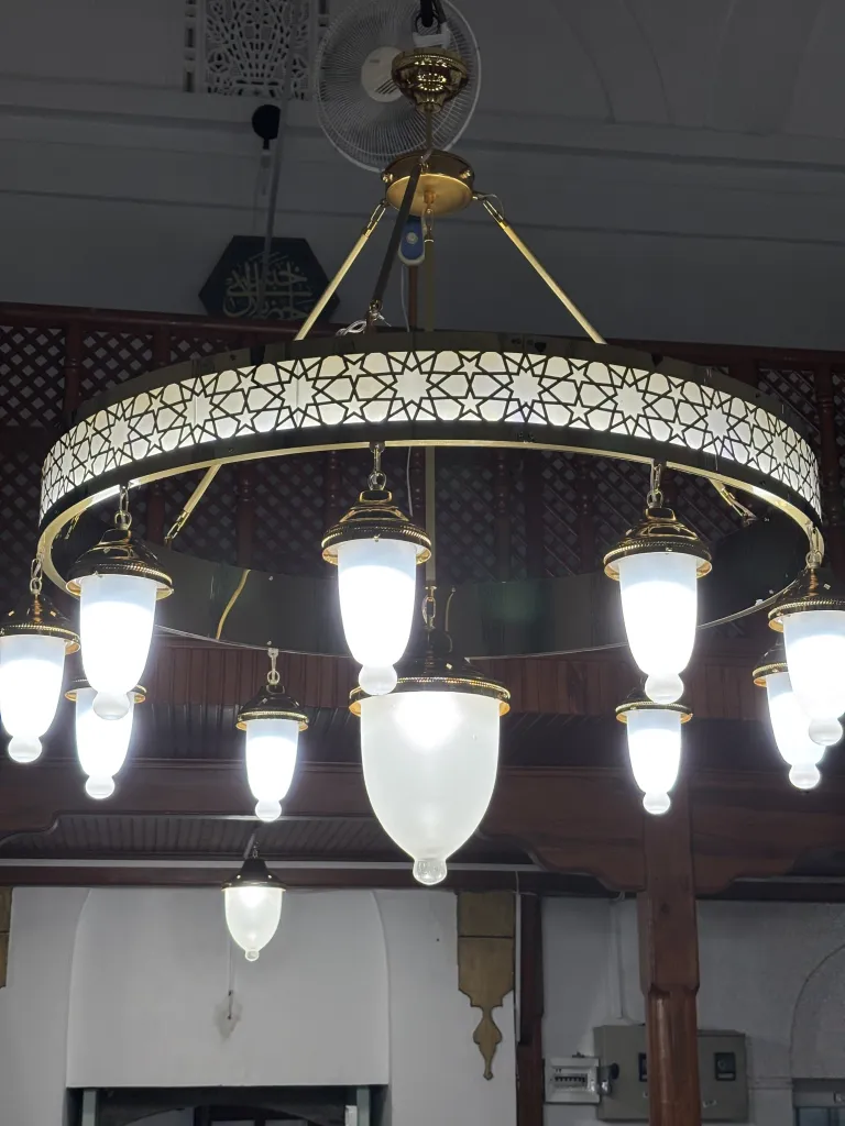 Selçuklu Cami Avizesi (1 metre 11 kandilli)